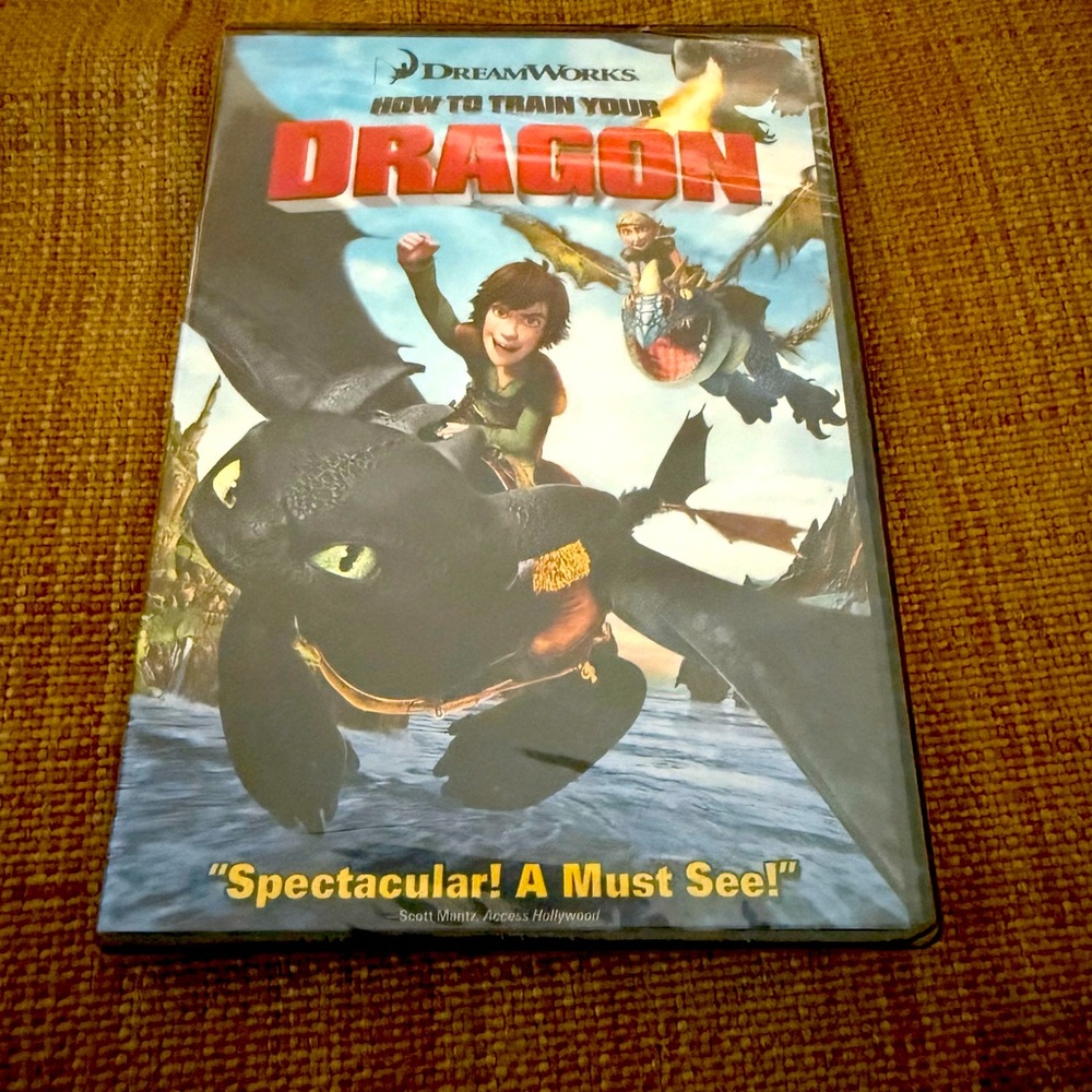 How to Train Your Dragon DVD